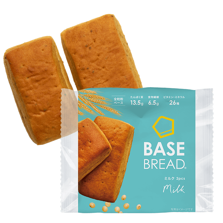 BASE BREAD Milk (Pack of 2)
