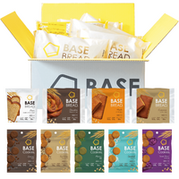 BASE FOOD Subscription - Set of 8 BASE BREAD Packs & 10 BASE Cookies Packs