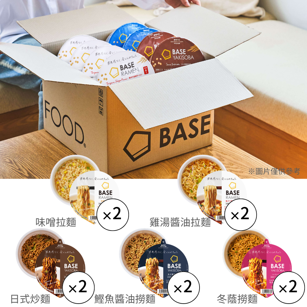 BASE FOOD Subscription - Set of 10 BASE BREAD Packs