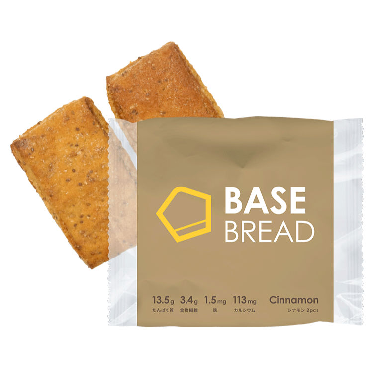 BASE BREAD® Cinnamon Flavor (2 pieces)