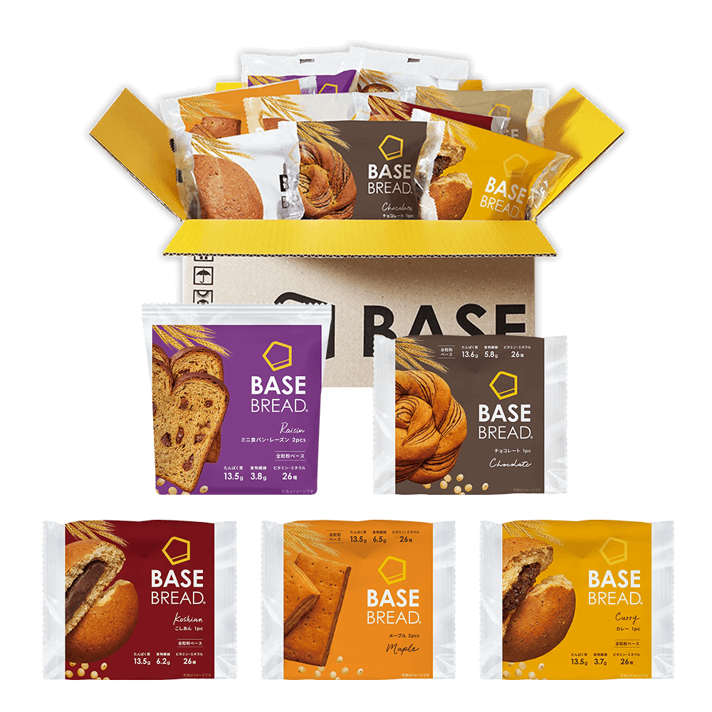 BASE FOOD Subscription - Set of 10 BASE BREAD Packs