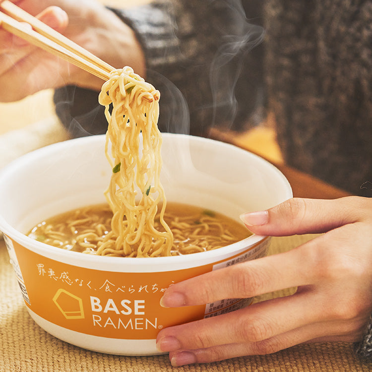 BASE YAKISOBA Salty Fried Noodles (4 pieces)