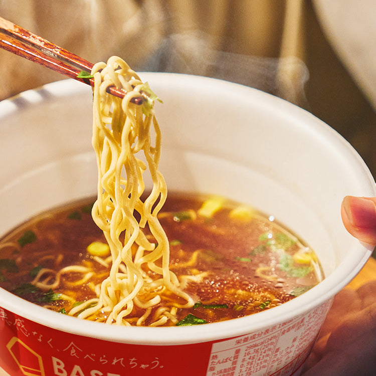 BASE YAKISOBA Salty Fried Noodles (4 pieces)