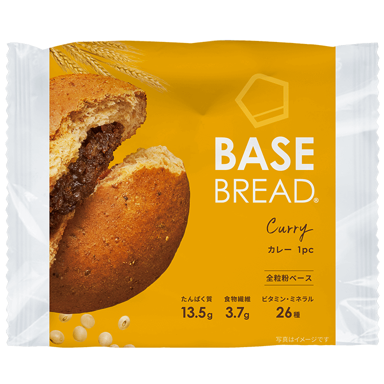 BASE BREAD® Japanese Curry Flavor (2 pieces)