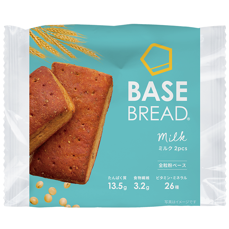 BASE BREAD Milk (Pack of 2)