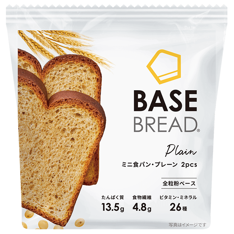 BASE BREAD® Mini Toast Plain Flavor (2 pieces)