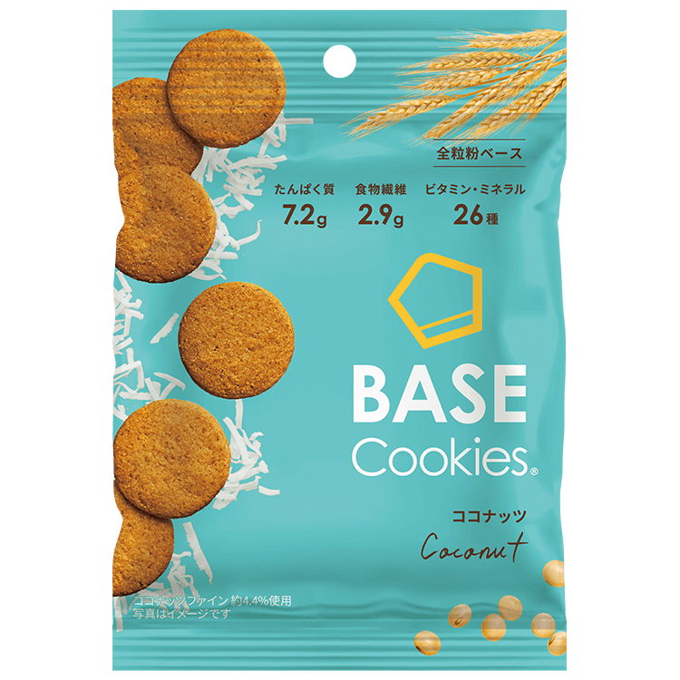 BASE Cookies® Coconut Flavor (2 pieces)