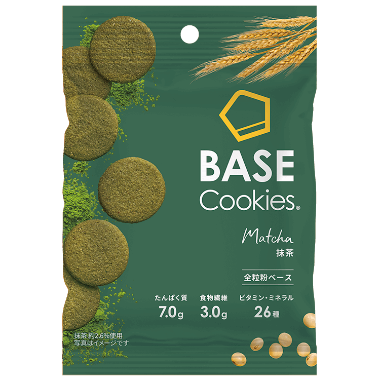 BASE Cookies® Matcha Flavor (2 pieces)