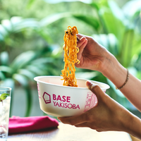 BASE YAKISOBA Salty Fried Noodles (4 pieces)