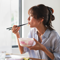 BASE YAKISOBA Salty Fried Noodles (4 pieces)