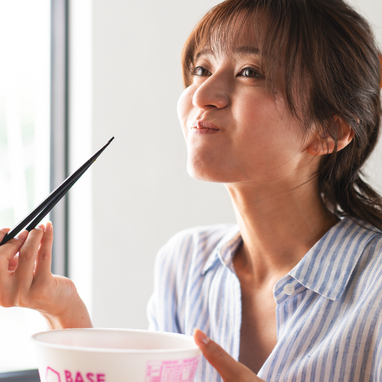 BASE YAKISOBA Salty Fried Noodles (4 pieces)